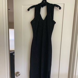 Beautiful black long Morton Myles gown